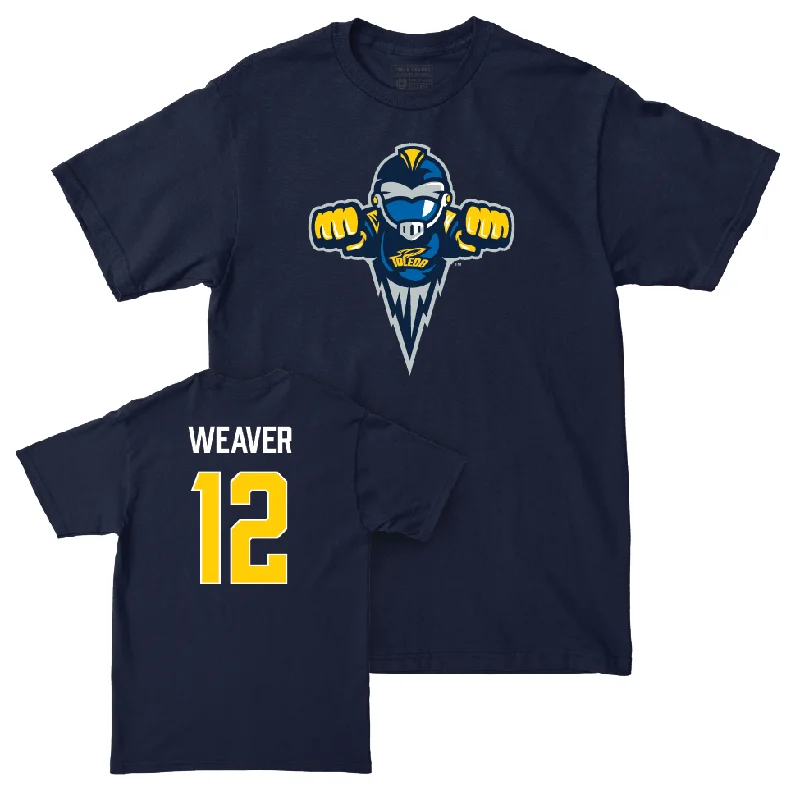 Toledo Women's Basketball Navy Legacy Tee - Ella Weaver | #12