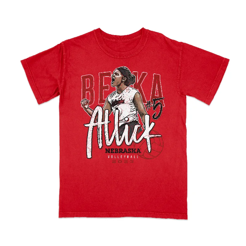 EXCLUSIVE DROP: Nebraska Women's Volleyball Retro Tee