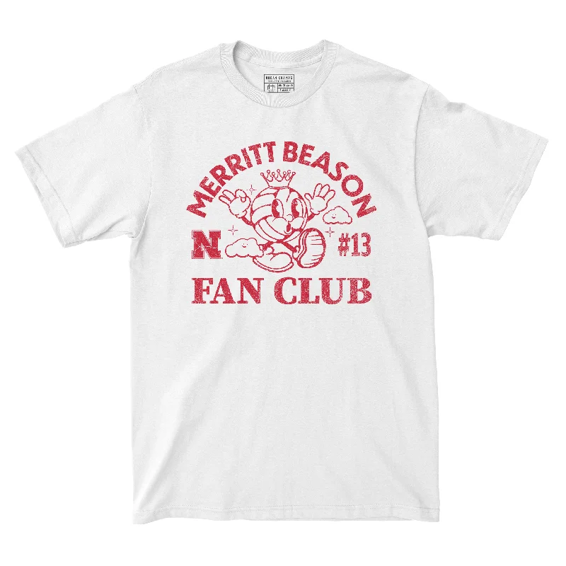 EXCLUSIVE: Nebraska Women's Volleyball - Merritt Beason - Fan Club Collection Tees