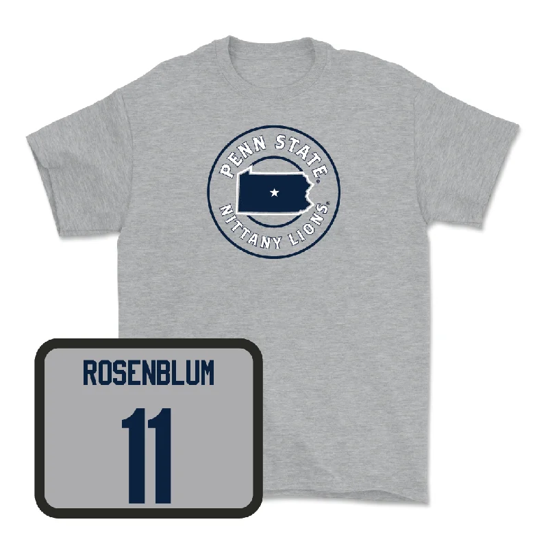 Sport Grey Men's Volleyball State Tee - Josh Rosenblum