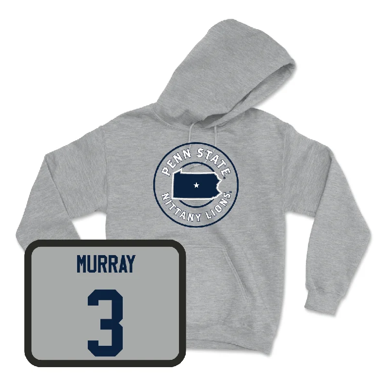 Sport Grey Women's Basketball State Hoodie - Moriah Murray