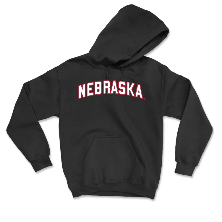 Men's Basketball Black Nebraska Hoodie - Juwan Gary