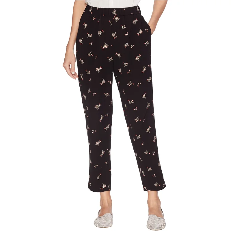 Vince Camuto Womens Floral Casual Cropped Pants