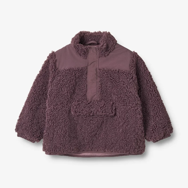 Pile Anorak Ruko - winter purple