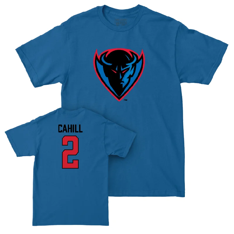 DePaul Women's Volleyball Royal Legacy Tee - Abby Cahill | #2