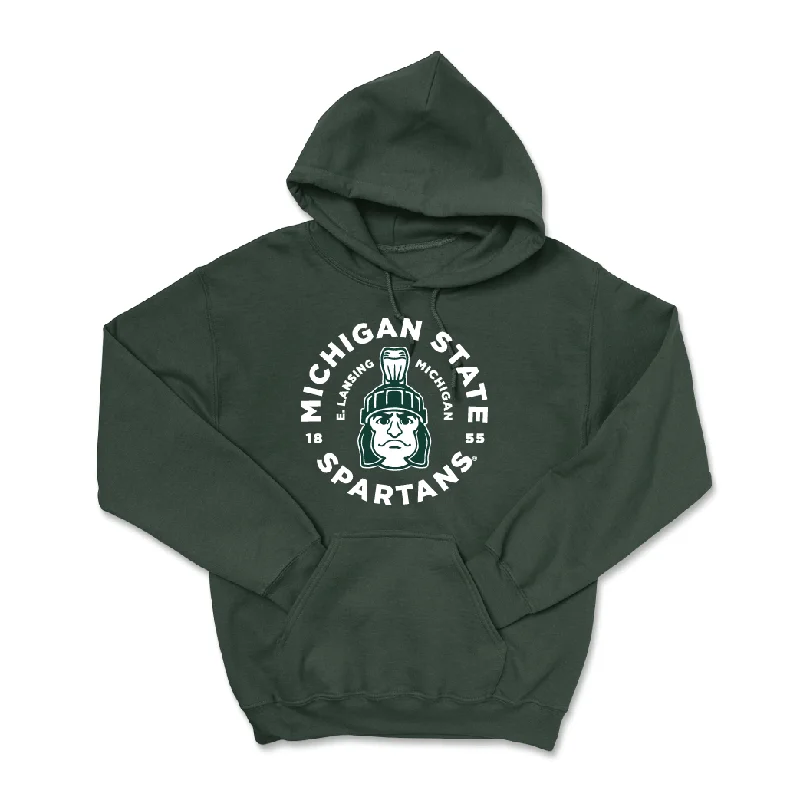 Green Women's Basketball East Lansing Hoodie - Jocelyn Tate