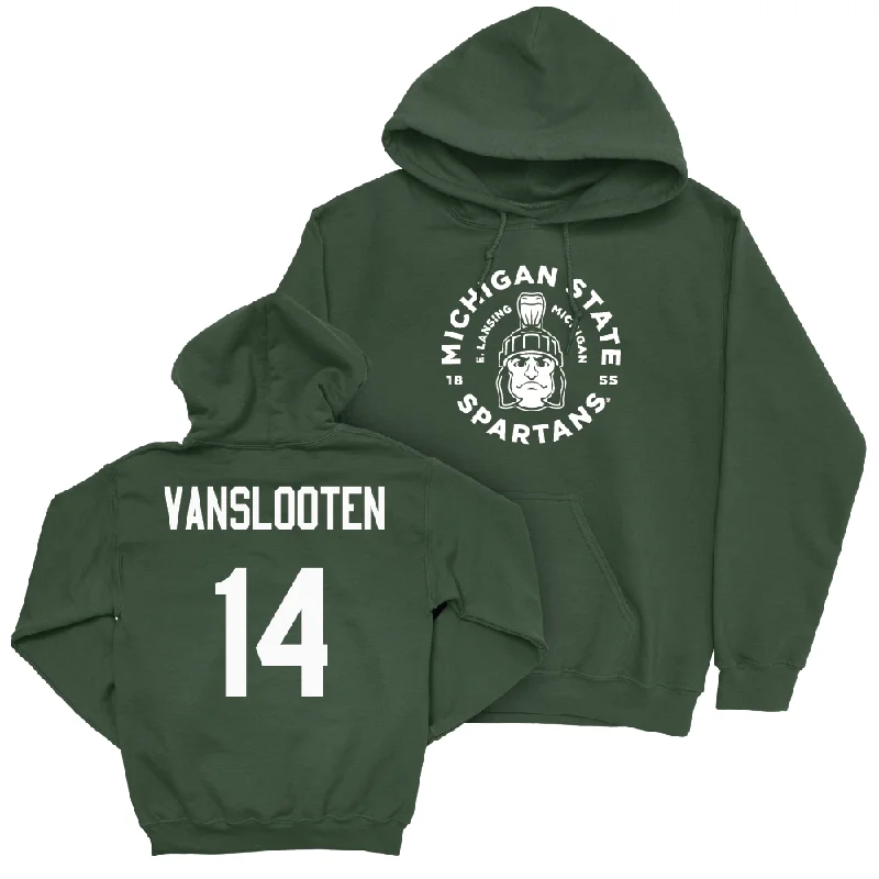 Green Women's Basketball East Lansing Hoodie  - Grace VanSlooten