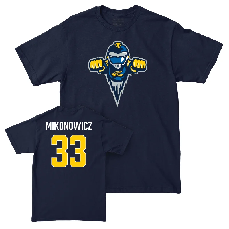 Toledo Women's Basketball Navy Legacy Tee - Sammi Mikonowicz | #33