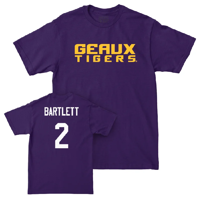 Women's Basketball Purple Geaux Tee - Amani Bartlett