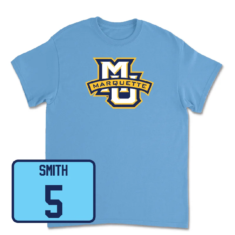 Championship Blue Women's Basketball Marquette Tee  - Charia Smith