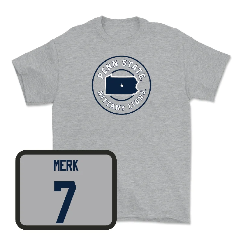 Sport Grey Men's Volleyball State Tee - Ryan Merk