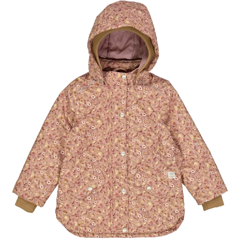 Jacket Elda Tech - snow flowers