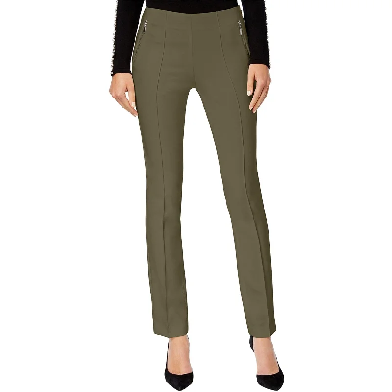 I-N-C Womens Straight Leg Casual Trouser Pants