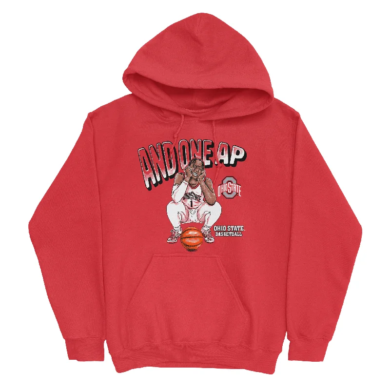 EXCLUSIVE RELEASE: Ajae Petty  And One AP Red Hoodie