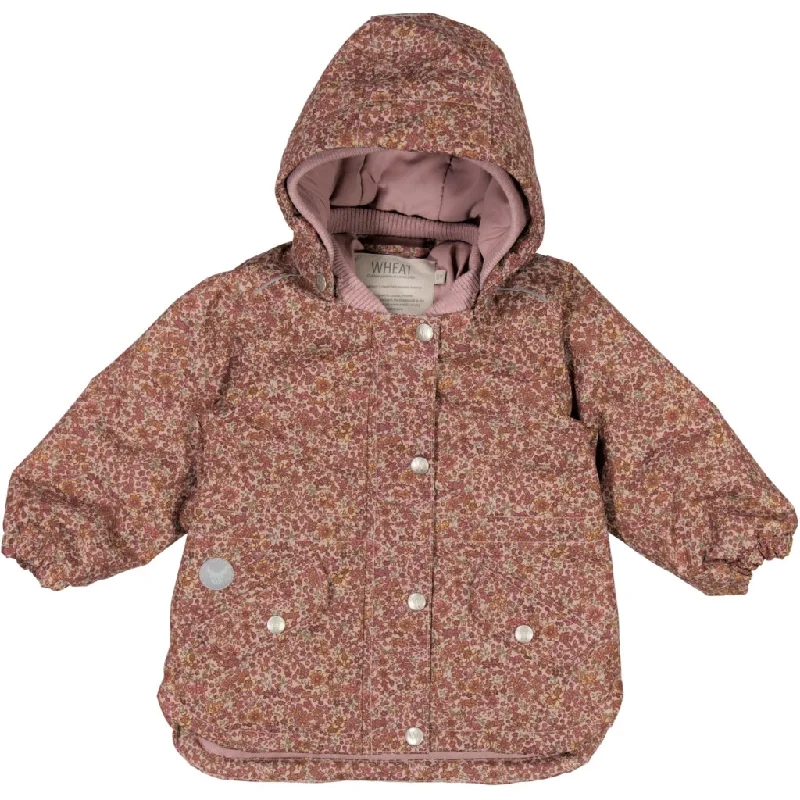 Jacket Elda Tech - wood rose flowers