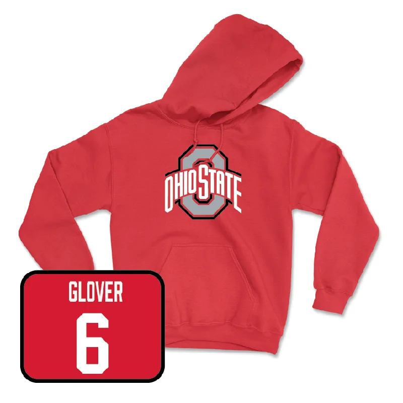 Red Men's Basketball Team Hoodie - Ques Glover