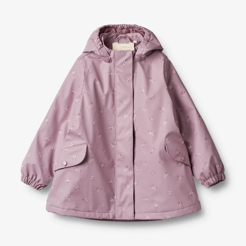 Thermo Rain Jacket Rika - soft lilac flowers