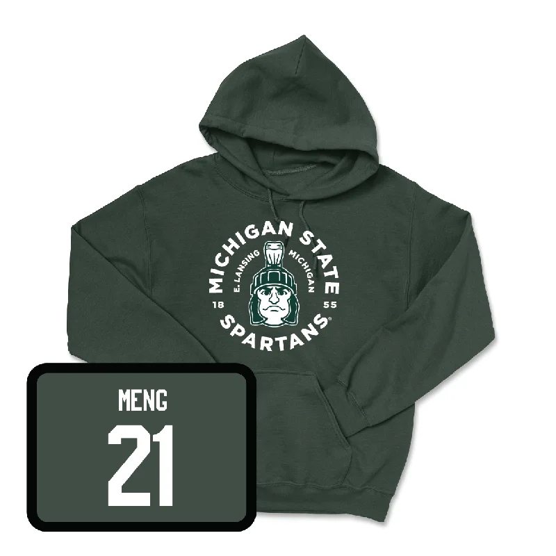 Green Women's Basketball East Lansing Hoodie - Mary Meng