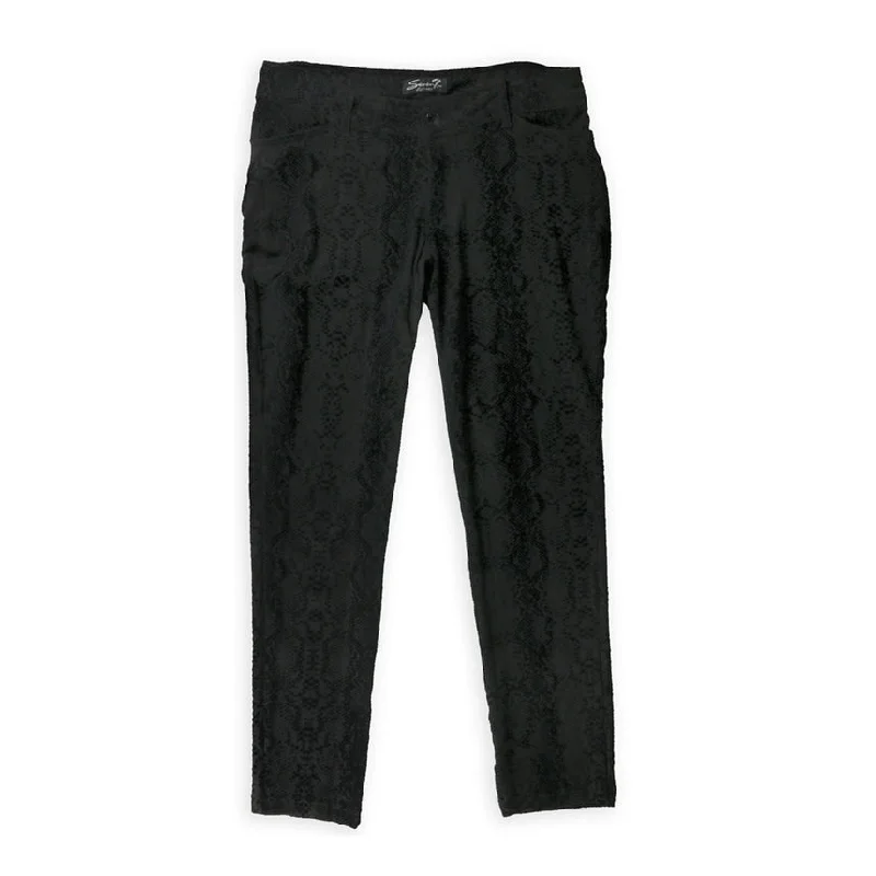 Seven 7 Womens Velveteen Casual Trouser Pants