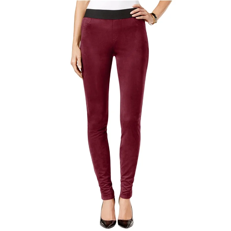 I-N-C Womens Faux Suede Casual Leggings