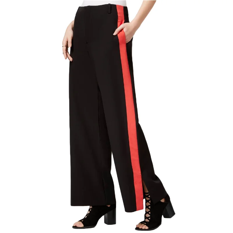 Shift Womens Colorblock Casual Wide Leg Pants, Black, Small