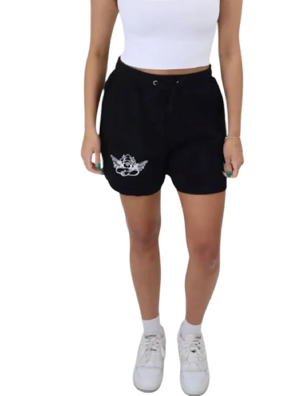 Rebel Shorts In Black