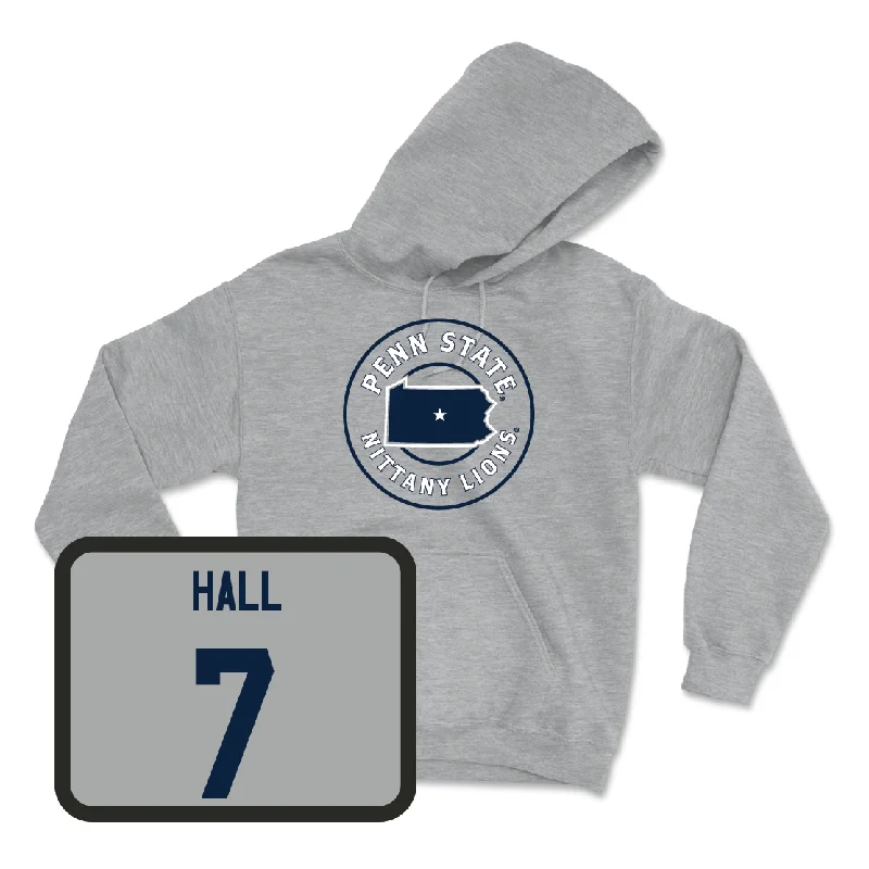 Sport Grey Women's Basketball State Hoodie  - Grace Hall