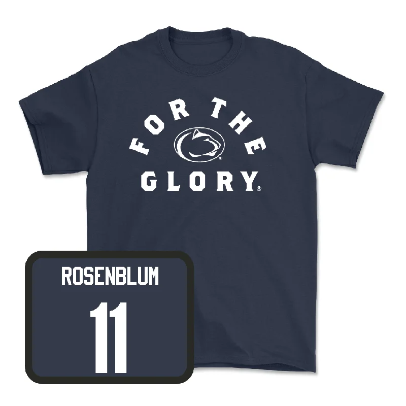 Navy Men's Volleyball For The Glory Tee - Josh Rosenblum