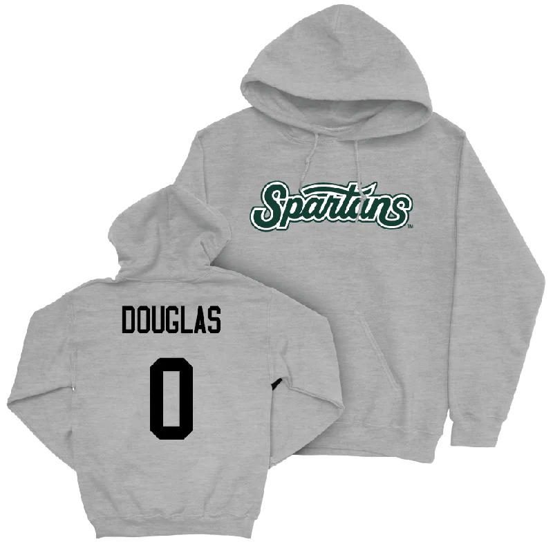 Sport Grey Women's Basketball Script Hoodie  - Sinai Douglas