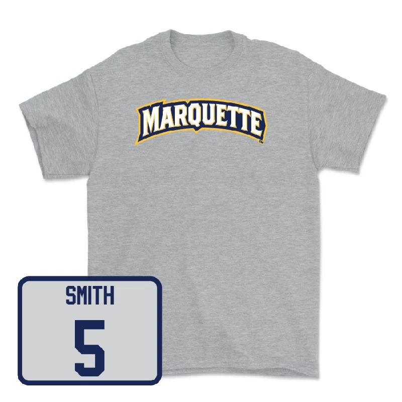 Sport Grey Women's Basketball Wordmark Tee  - Charia Smith