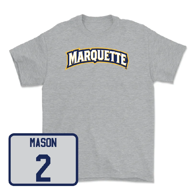 Sport Grey Women's Basketball Wordmark Tee  - Jaidynn Mason