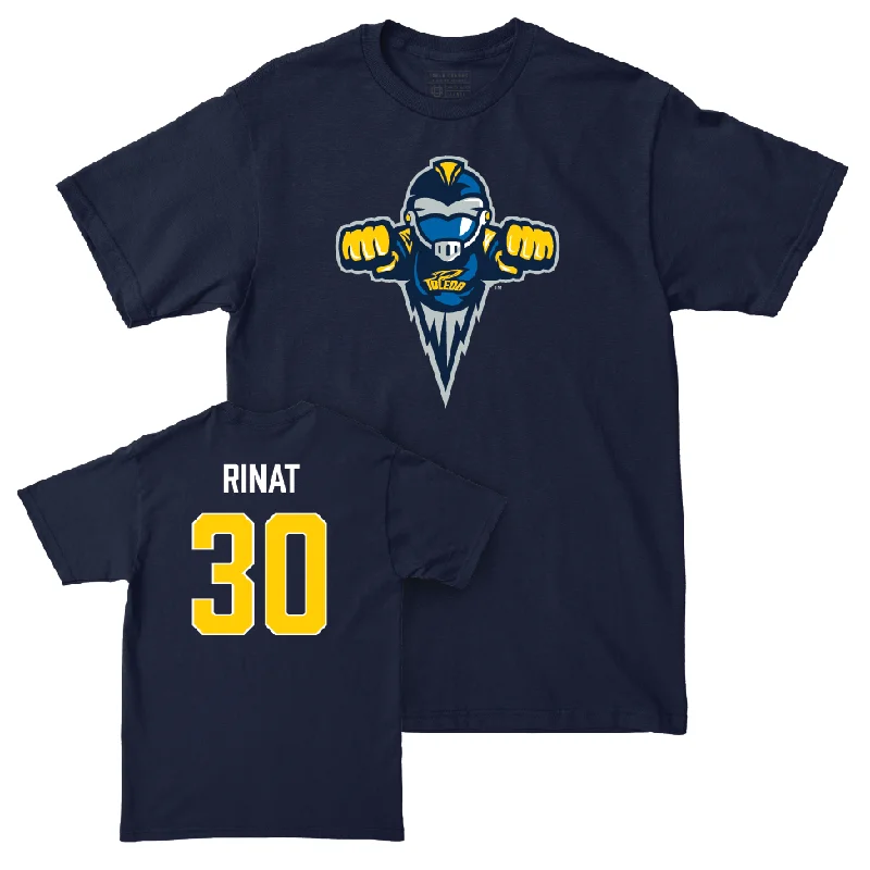 Toledo Women's Basketball Navy Legacy Tee - Emmi Rinat | #30