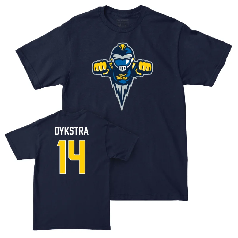 Toledo Women's Basketball Navy Legacy Tee - Cadence Dykstra | #14