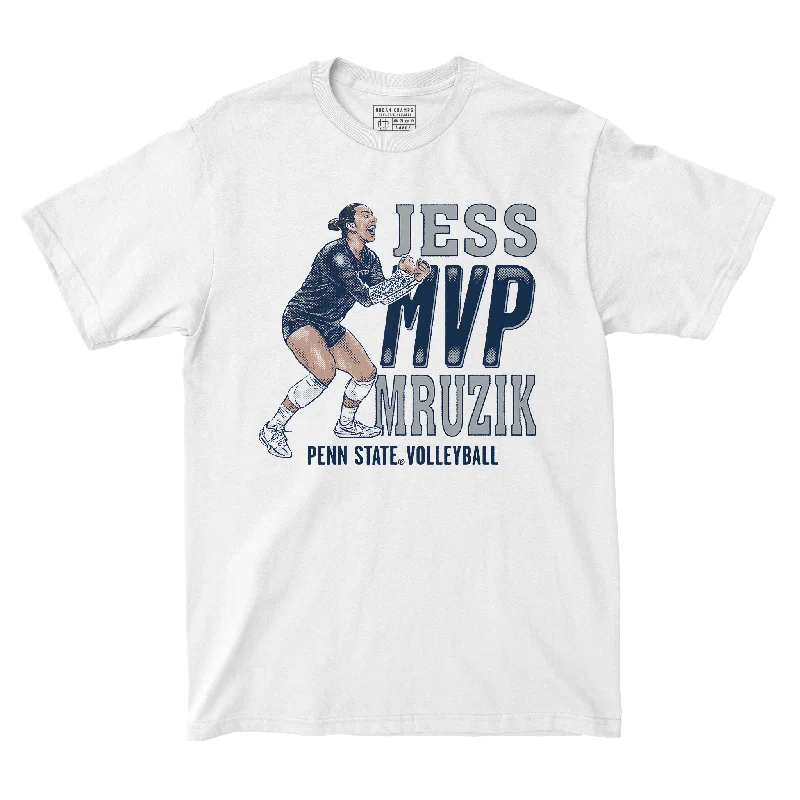 EXCLUSIVE RELEASE: Jess Mruzik MVP White Tee