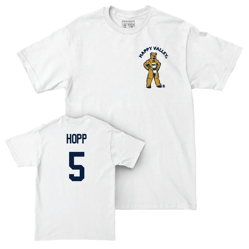 Women's Volleyball White Happy Valley Comfort Colors Tee  - Jordan Hopp