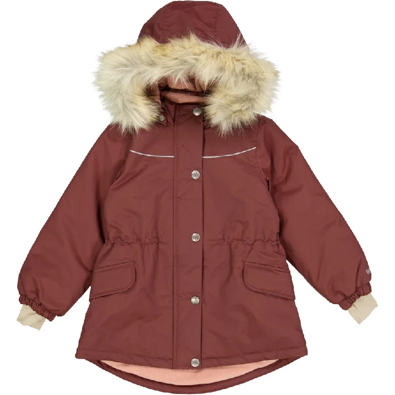 Jacket Mathilde Tech - maroon