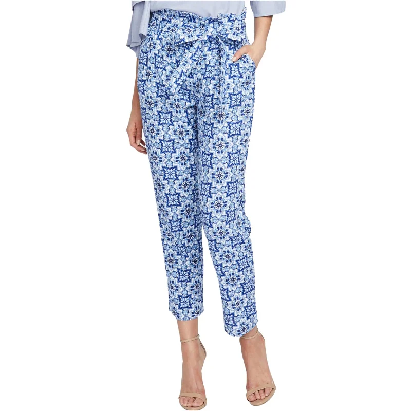 Rachel Roy Womens Tile-Print Casual Trouser Pants