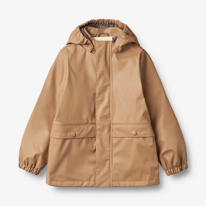 Thermo Rain Coat Aju - cappuccino