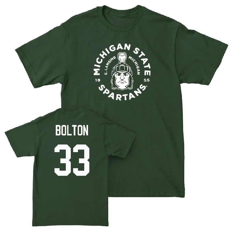 Green Women's Volleyball East Lansing Tee  - Mya Bolton