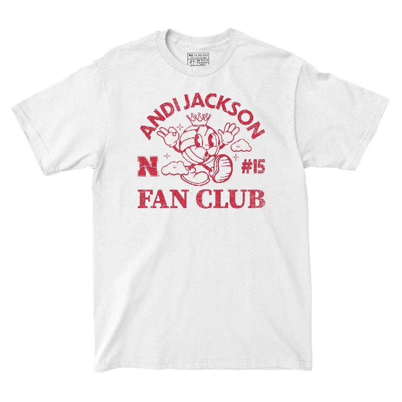 EXCLUSIVE: Nebraska Women's Volleyball - Andi Jackson - Fan Club Collection Tees