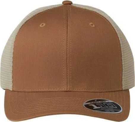 Flexfit 110M 110 Mesh-Back Cap - Caramel Khaki