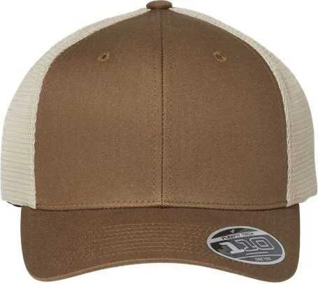 Flexfit 110M 110 Mesh-Back Cap - Coyote Brown Khaki