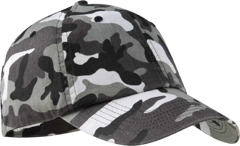 Port Authority C851 Camouflage Cap - Winter Camo