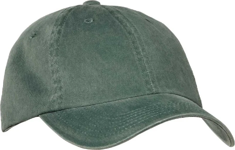 Port Authority PWU Garment-Washed Cap - Green