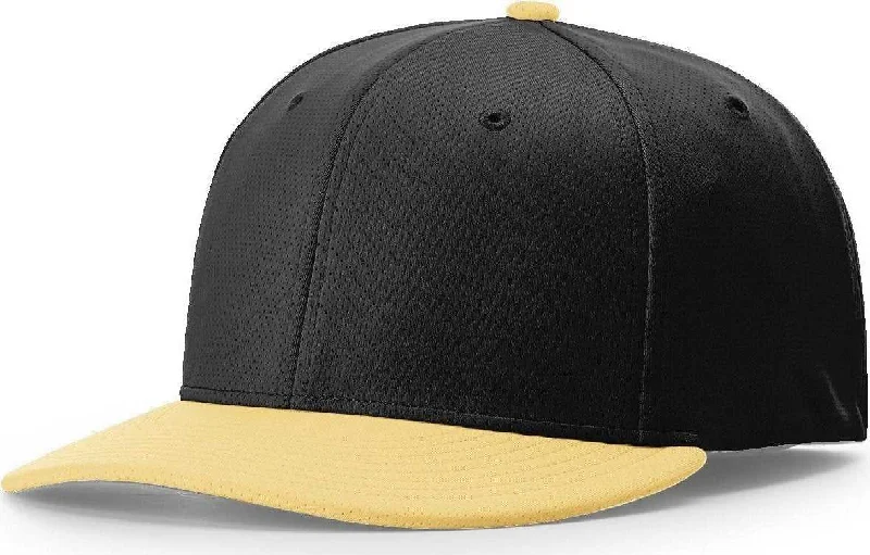 Richardson PTS50 Matrix R-Flex Cap - Black Vegas Gold