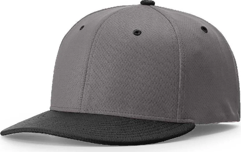 Richardson PTS50 Matrix R-Flex Cap - Charcoal Black