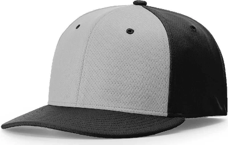 Richardson PTS50 Matrix R-Flex Cap - Gray Black Alt