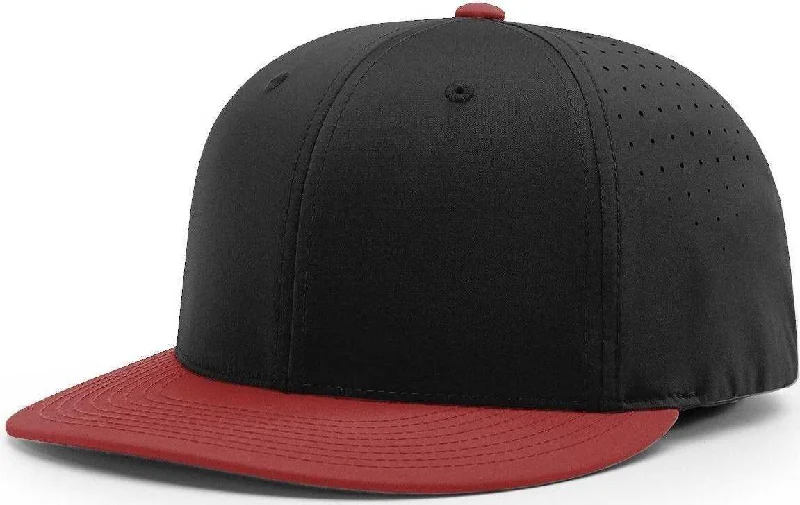 Richardson PTS30 Lite R-Flex Cap - Black Cardinal