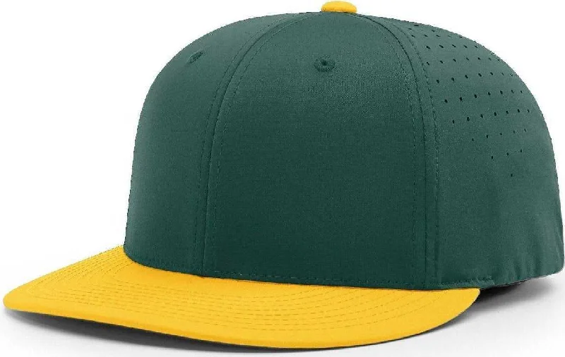 Richardson PTS30 Lite R-Flex Cap - Dark Green Gold