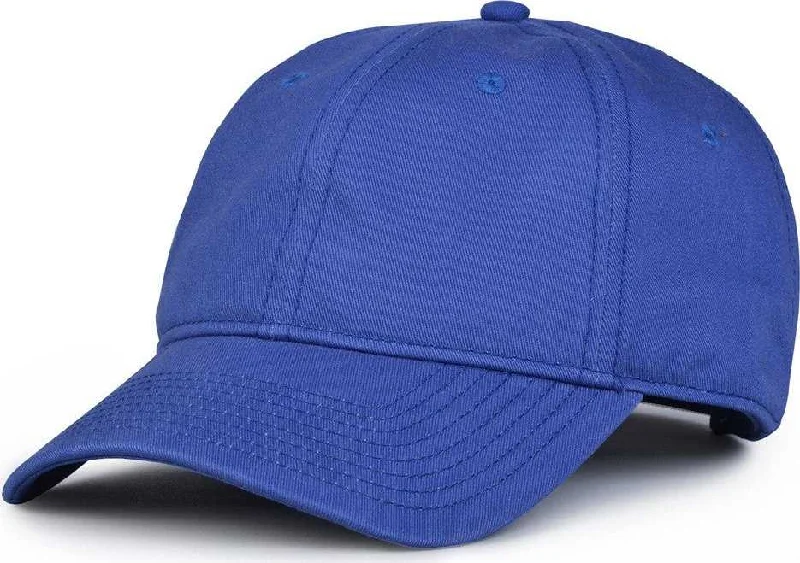 The Game GB210 Classic Relaxed Garment Washed Twill Cap - Royal